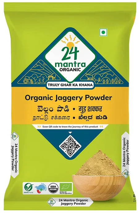 24 Mantra Organic Jaggery Powder - 500g