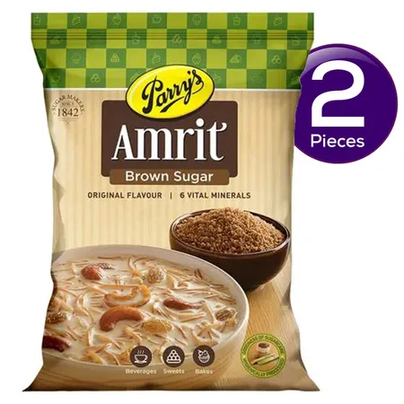 Parrys Amrit Brown Sugar 500 gms Combo - 2 Pieces