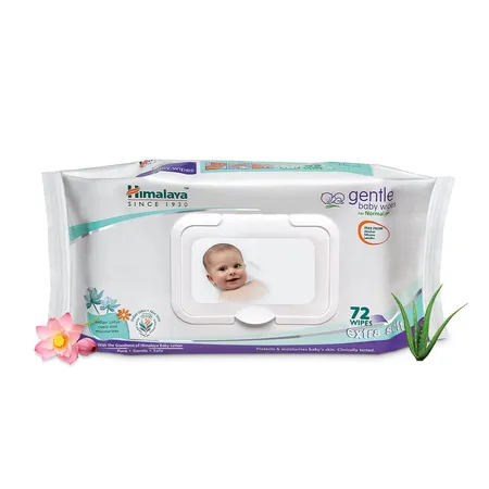 Himalaya Gentle Baby Wipes - 72 Piece