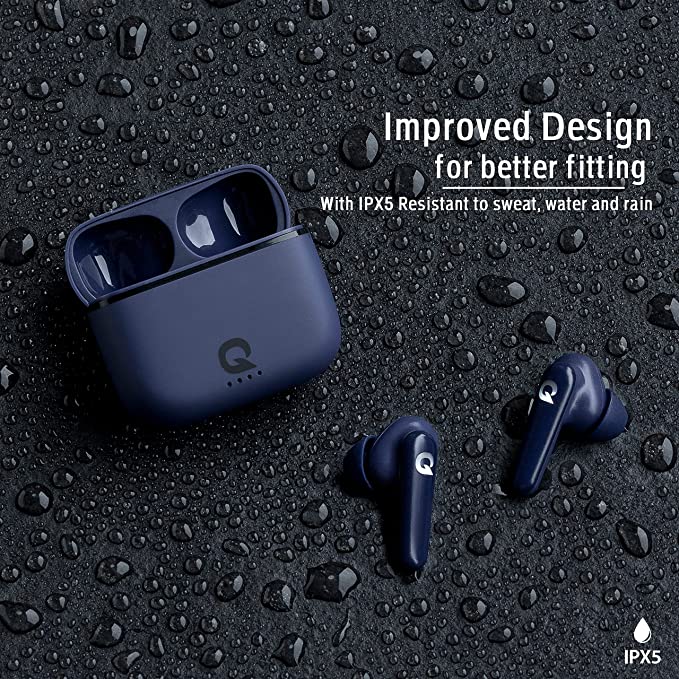 Quantum SonoTrix X True Wireless Earbuds TWS - Blue Colour