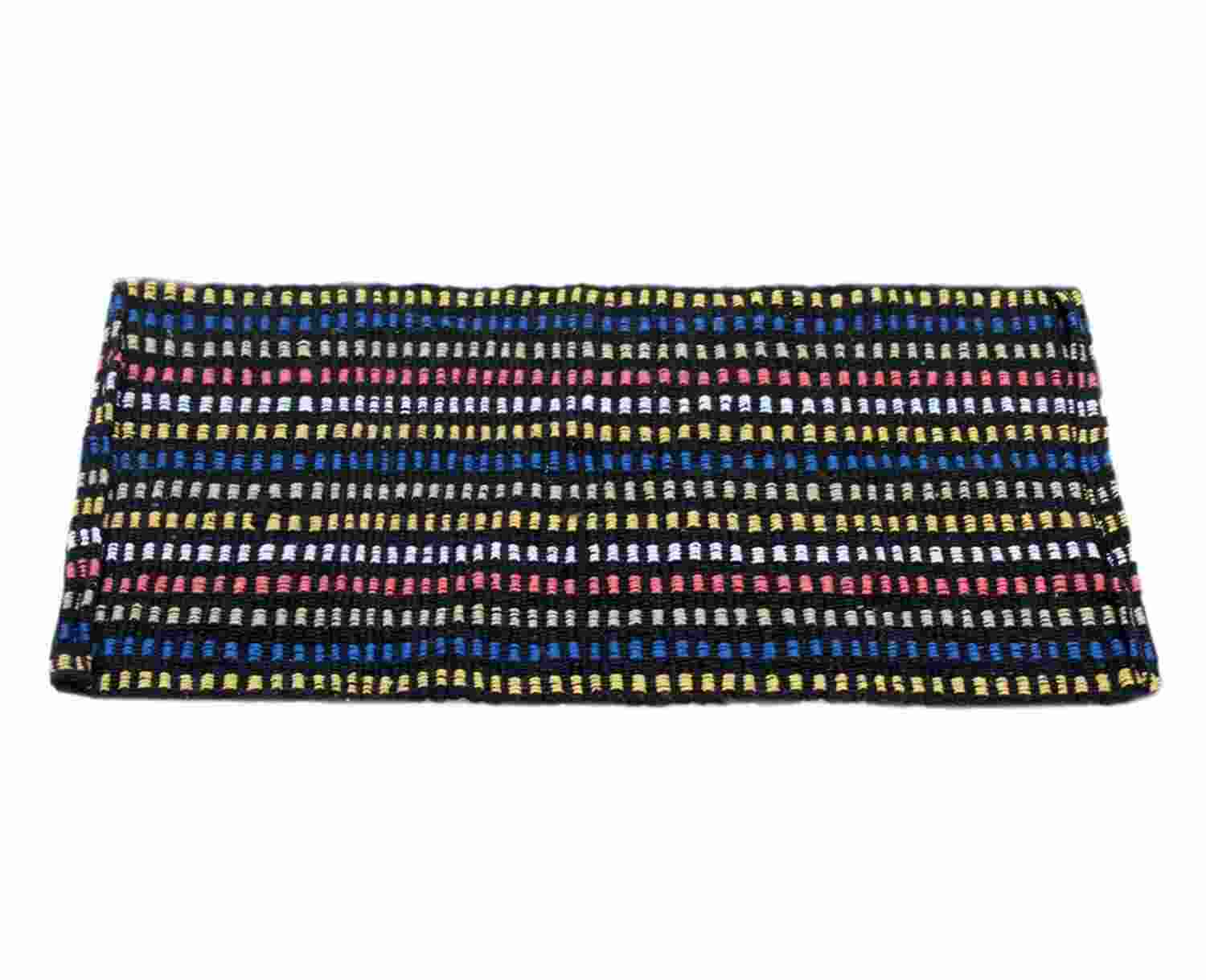 Cotton Blend 3 Piece Door Mat - 40 cm x 60 cm, Multicolor - SAI BAGAVATH FAMILY MART