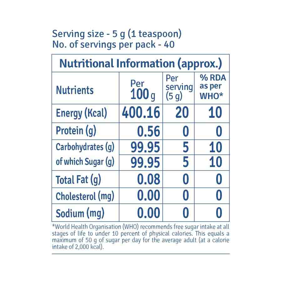 Parry's Sweet Care - Low GI Sugar - 500grm