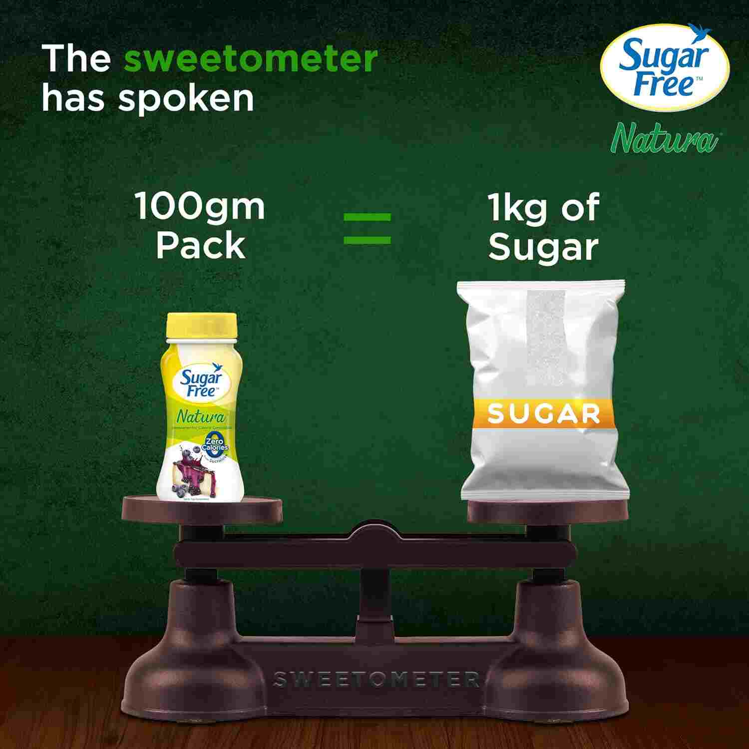 Sugarfree Natura Low Calorie Sweetener (Jar) - 100g