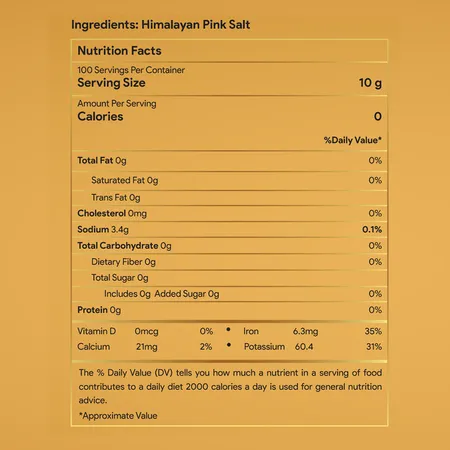 Himalayan Natives Himalayan Pink Salt (Powder) - 1Kg