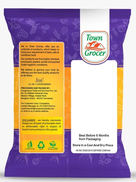 Town Grocer Chana Dal - கடலை பருப்பு - Paruppu - 1Kg