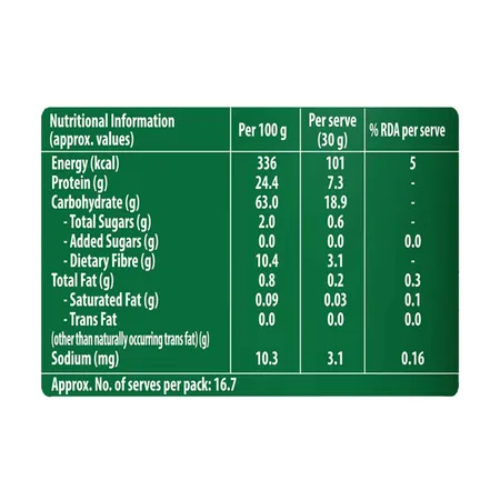 Aashirvaad Organic Masur Dal - மைசூர்ப் பருப்பு - Paruppu - 1Kg