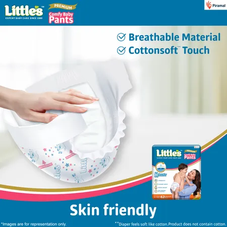 Little's Comfy Baby (Pants , L , 9-14 kg) - 62 Pieces