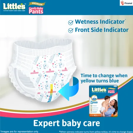 Little's Comfy Baby (Pants , L , 9-14 kg) - 62 Pieces