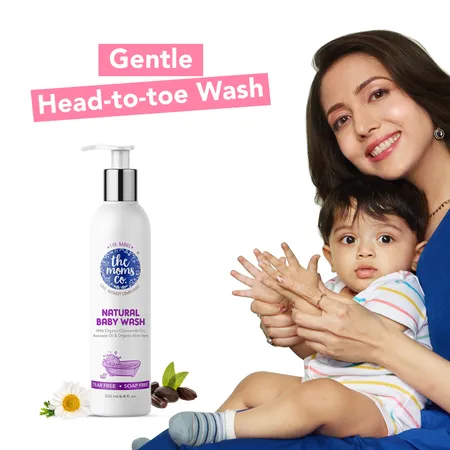 The Moms Co. Tear-Free Natural Baby Wash - 200ML