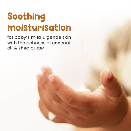 Mother Sparsh Milky Soft Baby Lotion With Milk Protein Coconut Oil & Shea Butter - 200ML