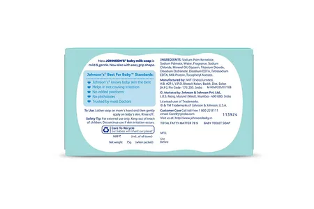 Johnson's Baby Milk Soap - 75g