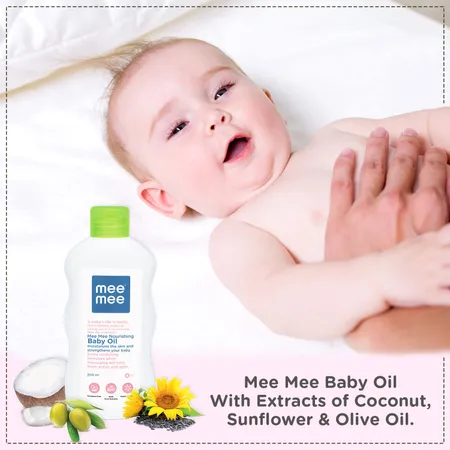 Mee Mee Baby Oil with Fruit Extracts - 200ML