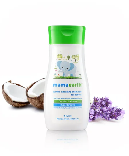 Mamaearth Gentle Cleansing Shampoo For Babies - 200ML