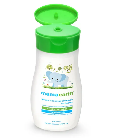 Mamaearth Gentle Cleansing Shampoo For Babies - 200ML