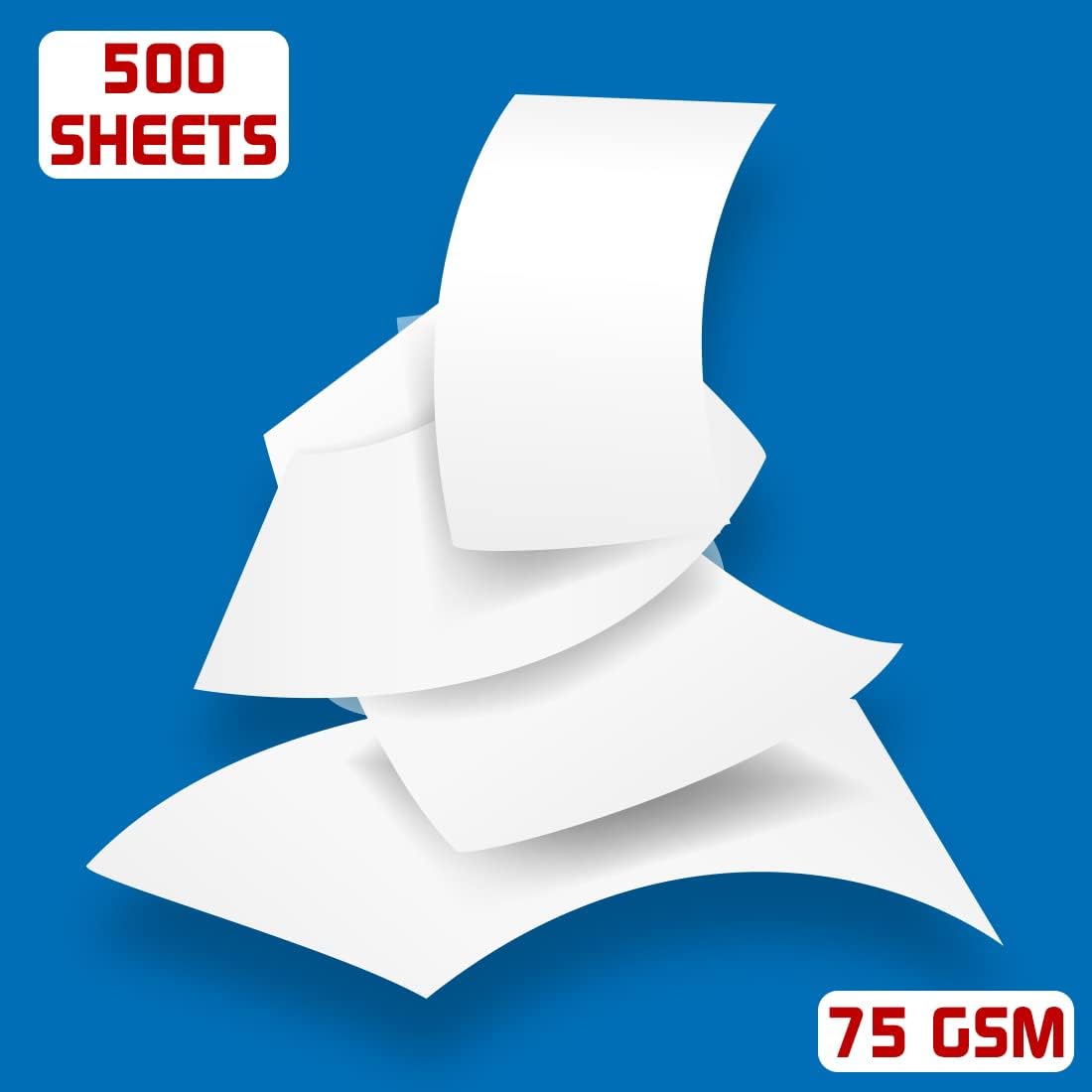 JK Copier Paper 75GSM A4, 1 Ream (500Sheets)